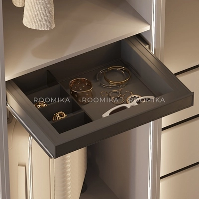 ALPHALUX Aiden Выдвижной лоток для аксессуаров в базу 600 мм, ALF0815.564.43