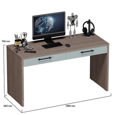 Cтол письменный прямой L718