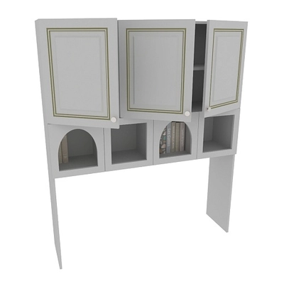 Надставка на стол с фигурными вставками A814