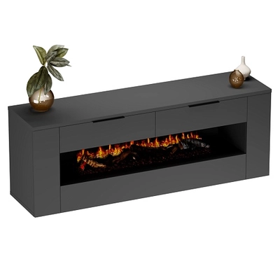 Тумба ТВ напольная с электрокамином LG551.450L/R