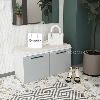 Тумба для обуви с мягким сиденьем L461