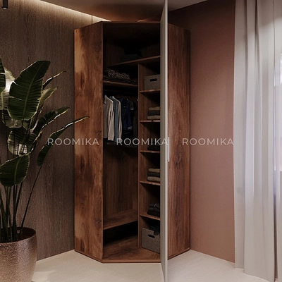 Шкаф угловой 846*996мм E218 L/R