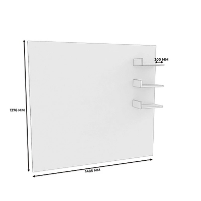 Панель стеновая с полками L013 L/R