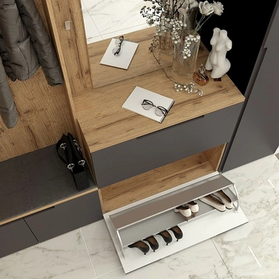 Лацио прихожая фасады в эмали 3