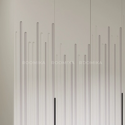 Шкафная группа Лацио фрезерованные фасады в эмали 31