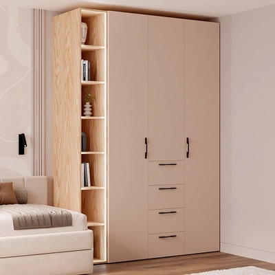 Стеллаж открытый глубокий L233.60 с подсветкой