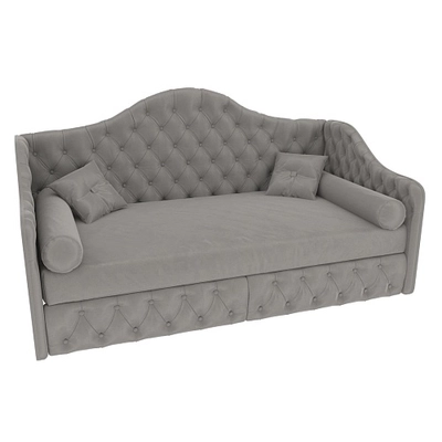 Кровать односпальная мягкая МОНИКА, 90x190