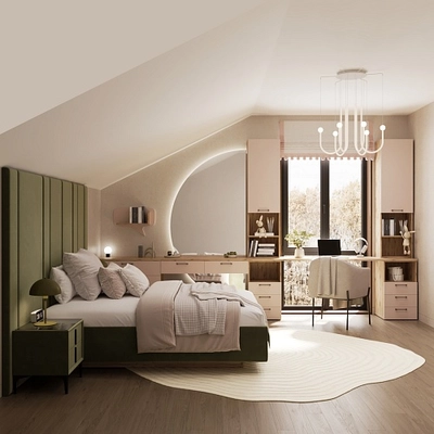 Тумба прикроватная мягкая, стекло прозрачное, ножки черные ГРЕЙС752