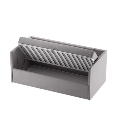 Кровать с подъемным механизмом и ящиком для белья ЛАЙН 1