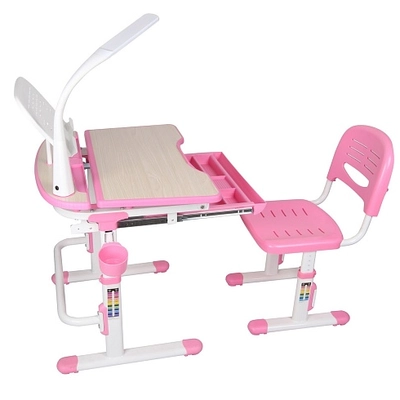 Комплект парта + стул трансформеры Sorriso Pink