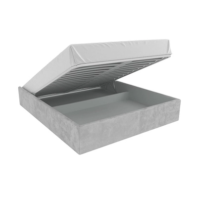 Мягкая кровать-подиум с коробом для хранения, 180x200