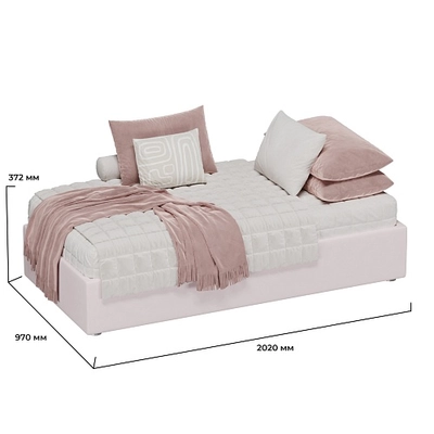 Детская кровать-подиум Короб-3 с подъемным механизмом , 90x190