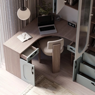 Рабочая зона Лацио фрезерованные фасады в эмали 98