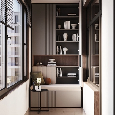 Балкон с зоной отдыха №134