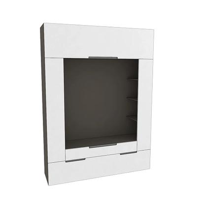 Секция для ТV, фасады в эмали LE406.44