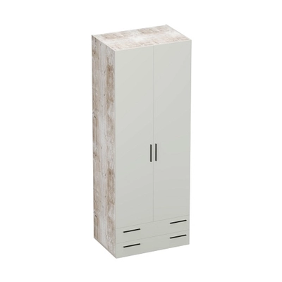 Шкаф двустворчатый с ящиками L211.60