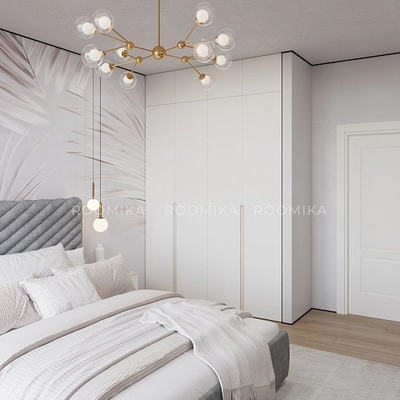 Шкаф 2 дверный, фасады в эмали LE210.60-1