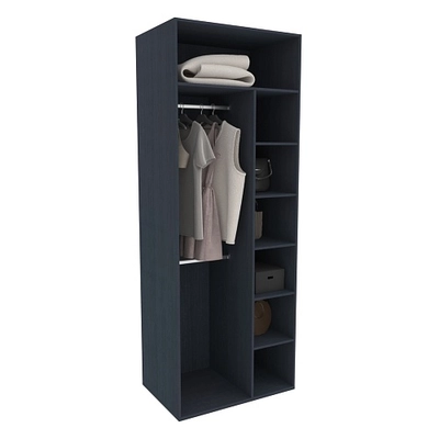 Шкаф 2 дверный, фрезерованные фасады в эмали LE210.60-4