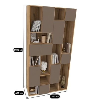 Шкаф-стеллаж с фасадами R202