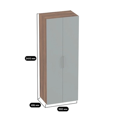 Шкаф двустворчатый L210.60-3