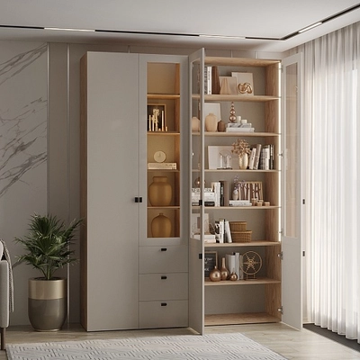 Шкаф книжный LG214