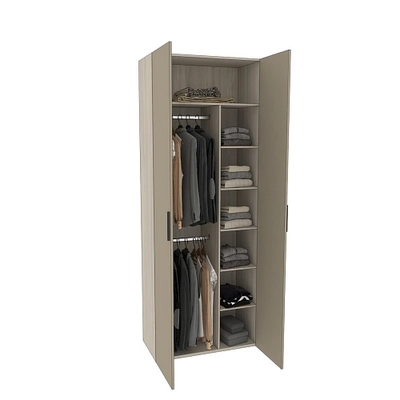 Шкаф двухдверный узкий L210.44-4