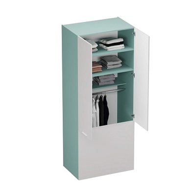 Шкаф двухдверный с фальш стенкой LG212