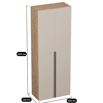Шкаф двустворчатый L210.44-4