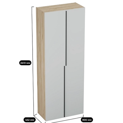 Шкаф двустворчатый L210.44-4