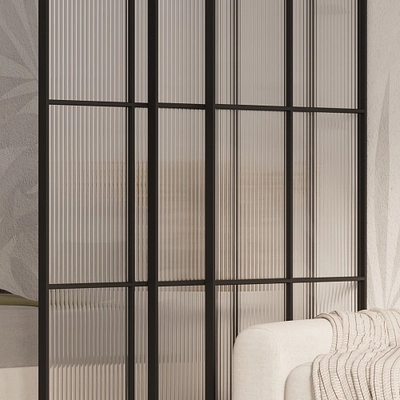 Раздвижная перегородка-купе, стекло Мору GRACE 13