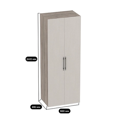 Шкаф двустворчатый L210.60-4
