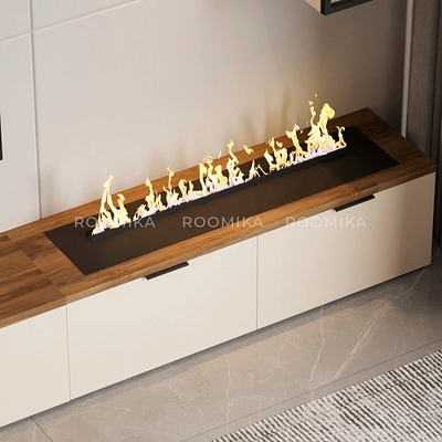 Тумба ТВ напольная с электрокамином L548.350