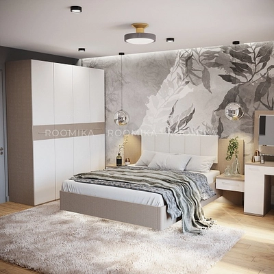 Кровать двуспальная с парящим эффектом C181 , 180x200