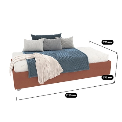 Детская кровать-подиум Короб-3 с подъемным механизмом , 90x190