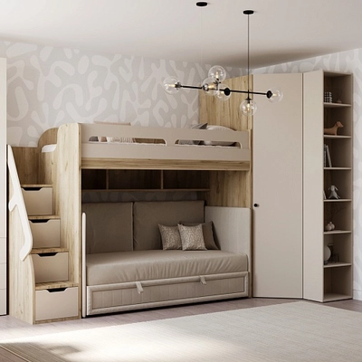 Шкаф угловой L209.44 L/R