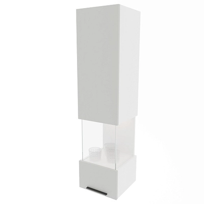 Шкаф навесной со стеклом, с подсветкой L381.2