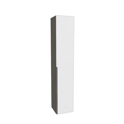 Шкаф 1 дверный узкий, фасады в эмали  LE220.44-1