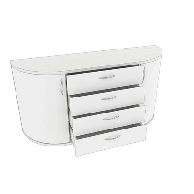 Комод радиусный на 1600 мм P746