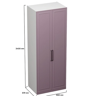 Шкаф двухдверный А210.60-1