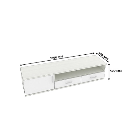 Тумба ТВ с нишей P502 L/R