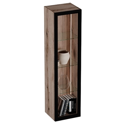 Шкаф навесной стеклянный R331.2