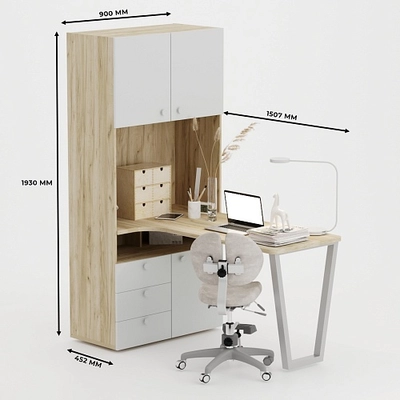 Cтол-стеллаж L402 L/R