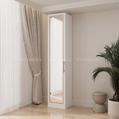 Шкаф однодверный для одежды с зеркалом A221.44-1Z