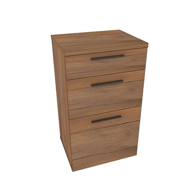 Тумба узкая 2 ящ. L875