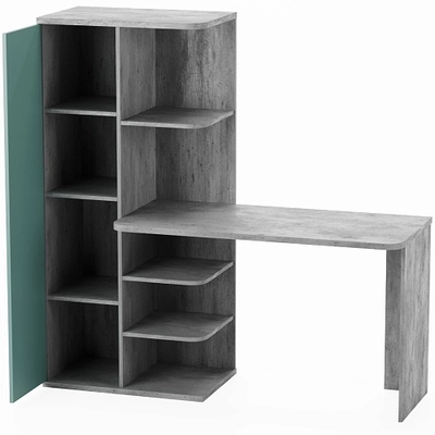 Рабочий стол со встроенным стеллажом HOF423