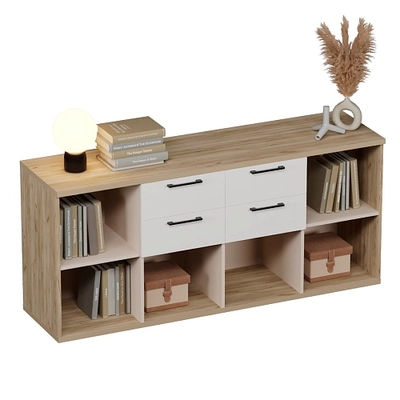 Cтеллаж для игрушек с ящиками L405