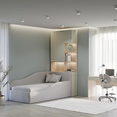 Шкаф с нишей с подсветкой L212.3-90