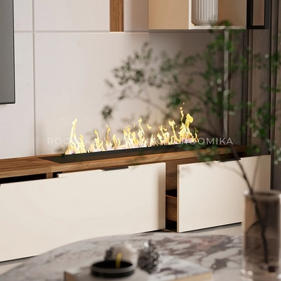 Лацио гостиная с электрокамином 24