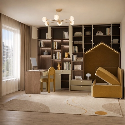 Ниша с рабочей зоной с подсветкой LG425 L/R