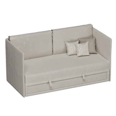 Раскладной диван с обивкой выкатной части БЕРГАМО BER-1900